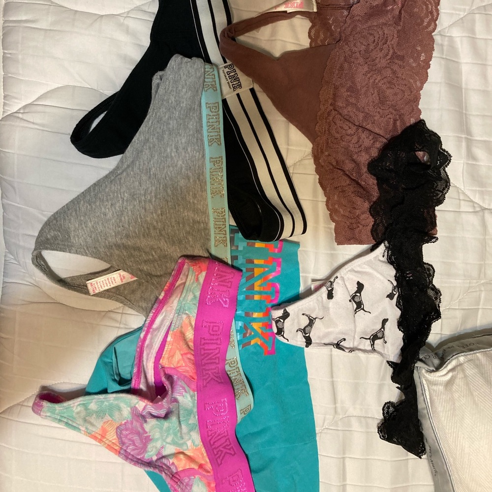 8 PINK underwear